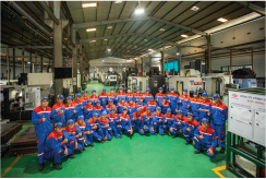 Đội ngũ công nhân viên lành nghề